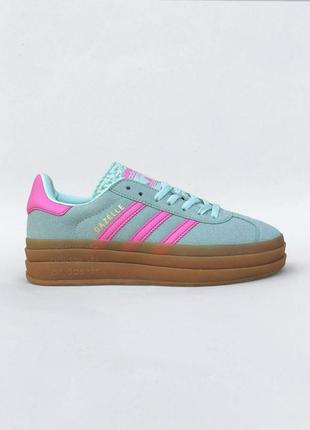 Жіночі кросівки адідас газель / adidas gazelle mint