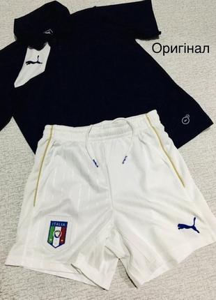 Шорты и футболка футбольный костюм на мальчика оригинальный спортивный костюм на мальчика шорты и футболка оригинал puma- 10,11лет