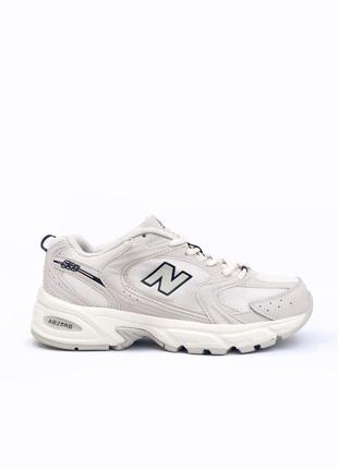 Женские кроссовки нью беланс 530 бежевые / new balance 530 beige