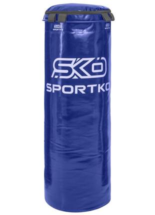 Мешок боксерский цилиндр с кольцом элит sportko mp-2 высота 110см