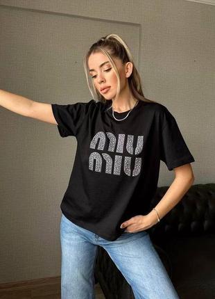 Брендовая футболка miu