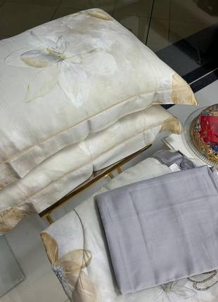 Новинка 🤩 постельное белье с легким одеялом 🤍 материал: египетский хлопок 100%