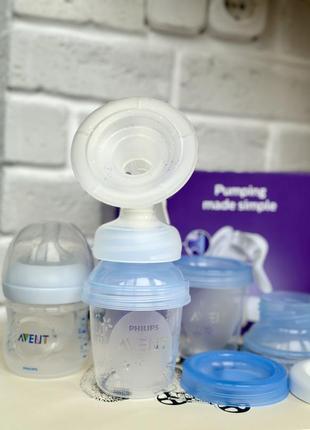 Молокоотсос philips avent naturals