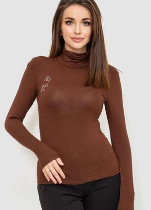 Гольф жіночий, колір коричневий, розмір m-l fa_010097