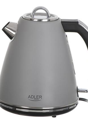 Електрочайник adler ad 1343 grey