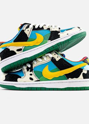 Мужские кроссовки nike sb dunk low x ben & jerry's 41-42-43-44-45