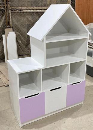 Кукольный домик для барби с ящиками ds-01