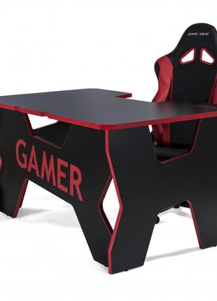 Геймерский стол хgamer generic 2 black/red