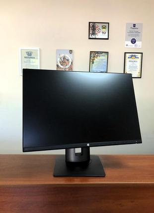 Безрамковий монітор hp z24n \ ips \ led \ full hd \ 1920 x 1080 \ hdmi \ dvi \ displayport \ mini displayport