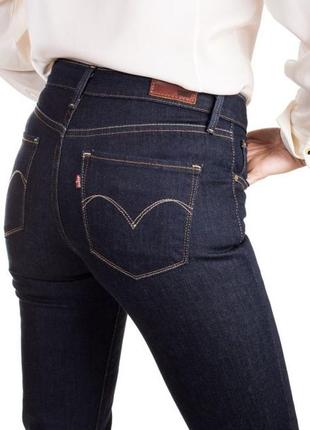 Жіночі джинси levi's demi curve straight jeans w30 оригінал levis