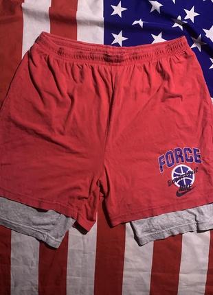 Nike force шорты винтаж