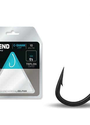 Карповые крючки delphin the end carp enemy 10шт №6