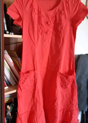 Сукня сукня яскраво-рожева 46-48р.