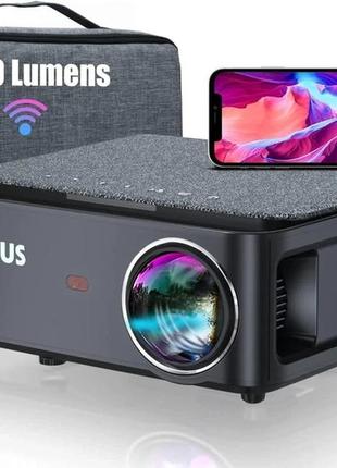 Уценка! мультимедийный домашний проектор wimius k1 fullhd led 7500 лм wi-fi bluetooth