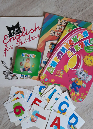 Англійська мова для малюків картки