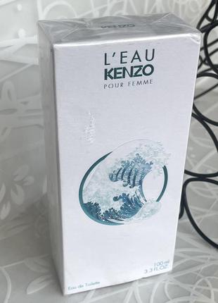 Оригінал! kenzo l'eau kenzo pour femme 100 мл