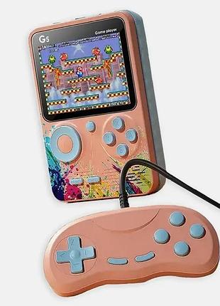 Портативная игровая консоль g5s+джойстик, 500 встроенных игр / детская игровая приставка к телевизору