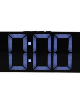 Настільний годинник sm-601 великий із термометром, календарем, таймером