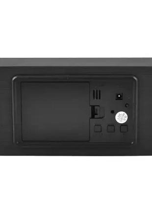 Часы электронные настольные в деревянном корпусе vst-862