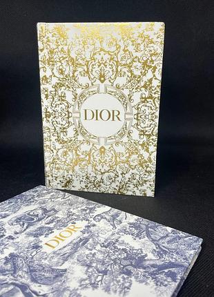 Записник dior блокнот із закладкою щоденник для записів планер недатований діор натотник