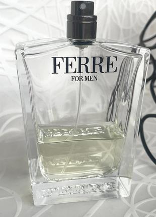 Оригинальный. ferre for men от gianfranco ferre парфюм для мужчин 30/100