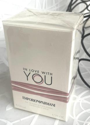 Оригінал. emporio armani in love with you від giorgio armani  парфум для жінок 50 мл .