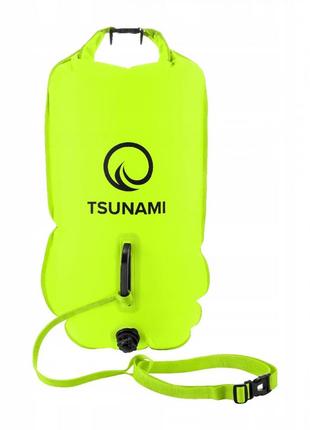 Буй для плавания tsunami надувной 2 в 1 ts006