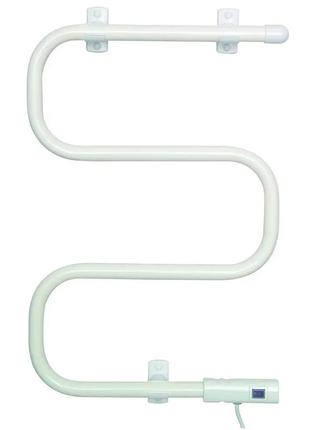 Полотенцесушитель электр. zerix viper epv-4060r-white 60w, 220-240v (zx4919)