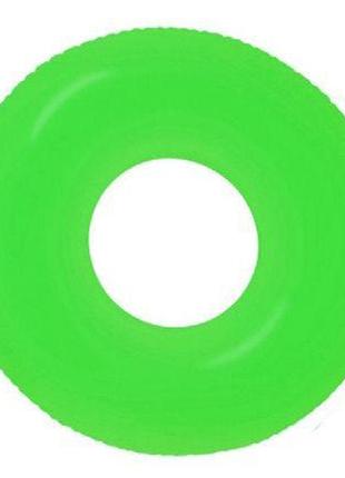 Надувний круг "неон" (зелений)