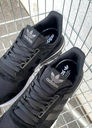 Adidas zx black/white3 фото