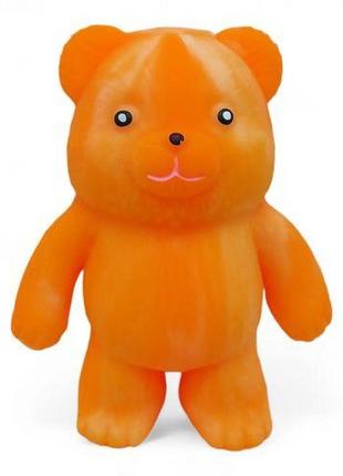 Іграшка-антистрес "ведмедик" (помаранчевий)