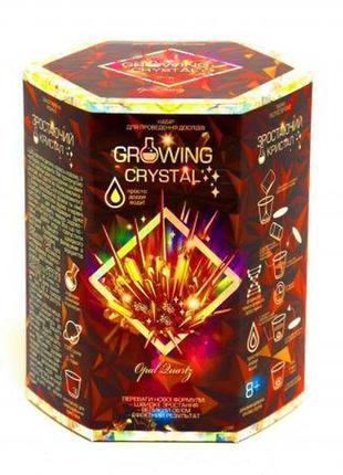 Набір для проведення дослідів "growing crystal" (укр)