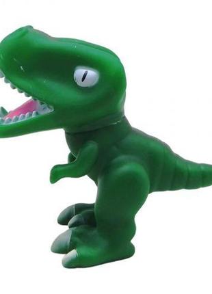 Гумова іграшка "динозавр" (смарагдовий)