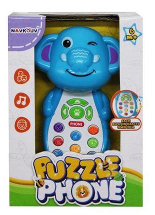 Інтерактивна іграшка "puzzle phone: слоненя"