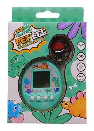 Електронна гра-брелок "тамагочі: pet egg game" (мʼятна)