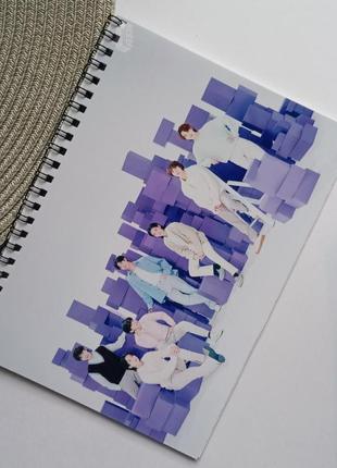 Тетрадь на пружине бтс bts 48 листов линия 14753