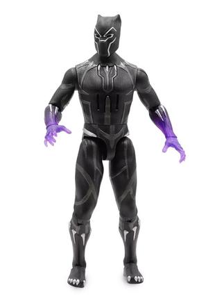 Фигурка черная пантера говорящая игрушка 25 см black panther talking action figure 4610166584093 фото