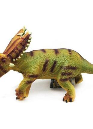 Гумова фігурка "динозавр: трицератопс"