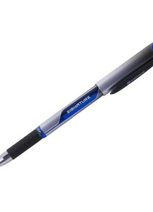Ручка кулькова hiper signature 0,7 мм чорна