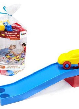 Іграшка дитяча "різнобарвна дорога", 25 деталей