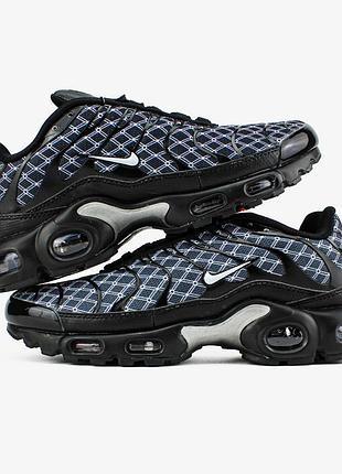 Мужские кроссовки nike air max plus tn black france blue 41-42-43-44-45