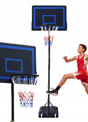 Баскетбольная стойка falcon junior 1.6-2.1 м мобильная basket02 poland