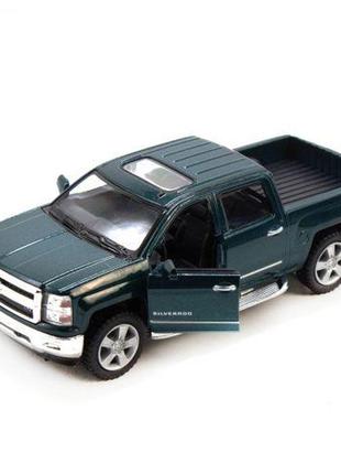 Машинка kinsmart "chevrolet silverado" (зелена)