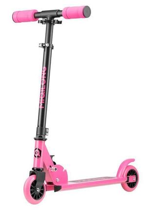 Самокат 2-х колесный miqilong "cart" розовый cart-100-pink