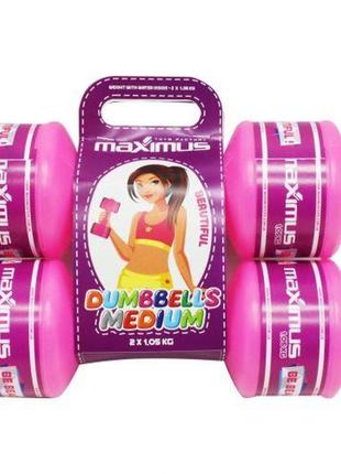 Гантелі-пляшечки "для дівчинки", 2 штуки (1,5 кг)