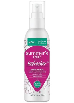 Дезодорант для интимной гигиены summer's eve amber nights refresher mist