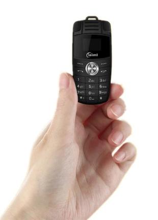 Мини мобильный маленький телефон laimi bmw x6 (2sim) black