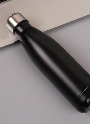 Спортивная бутылка для холодных и горячих и напитков 500 мл "cola vacuum flask"