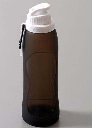 Бутылочка для воды 500 мл. складная силиконовая