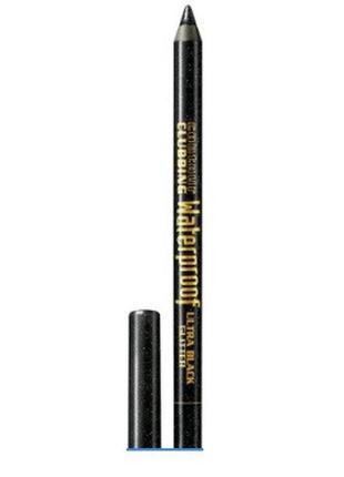 Карандаш для глаз bourjois countour clubbing водостойкий 55 - ultra black glitter, 1.2 г